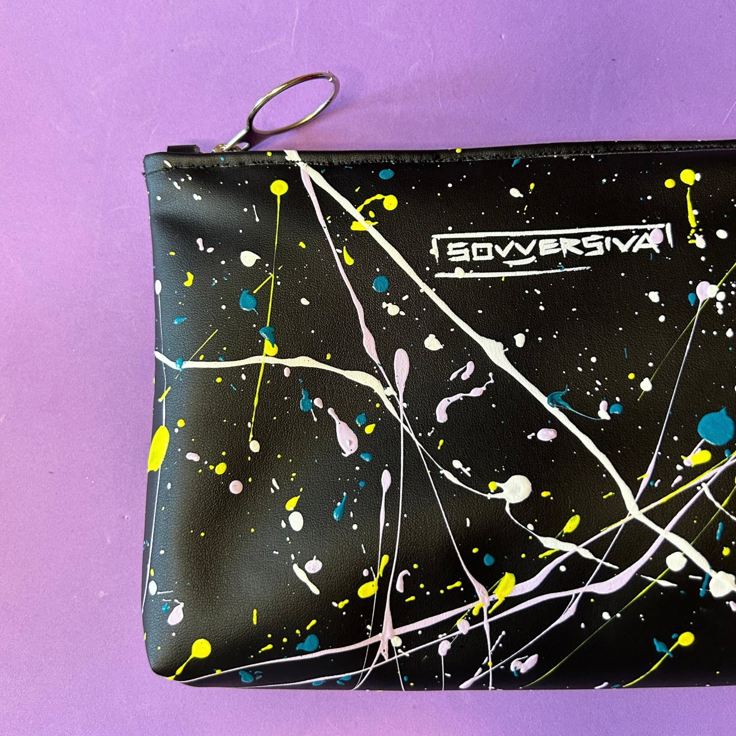 DRIPPING LAVENDER Beauty Bag