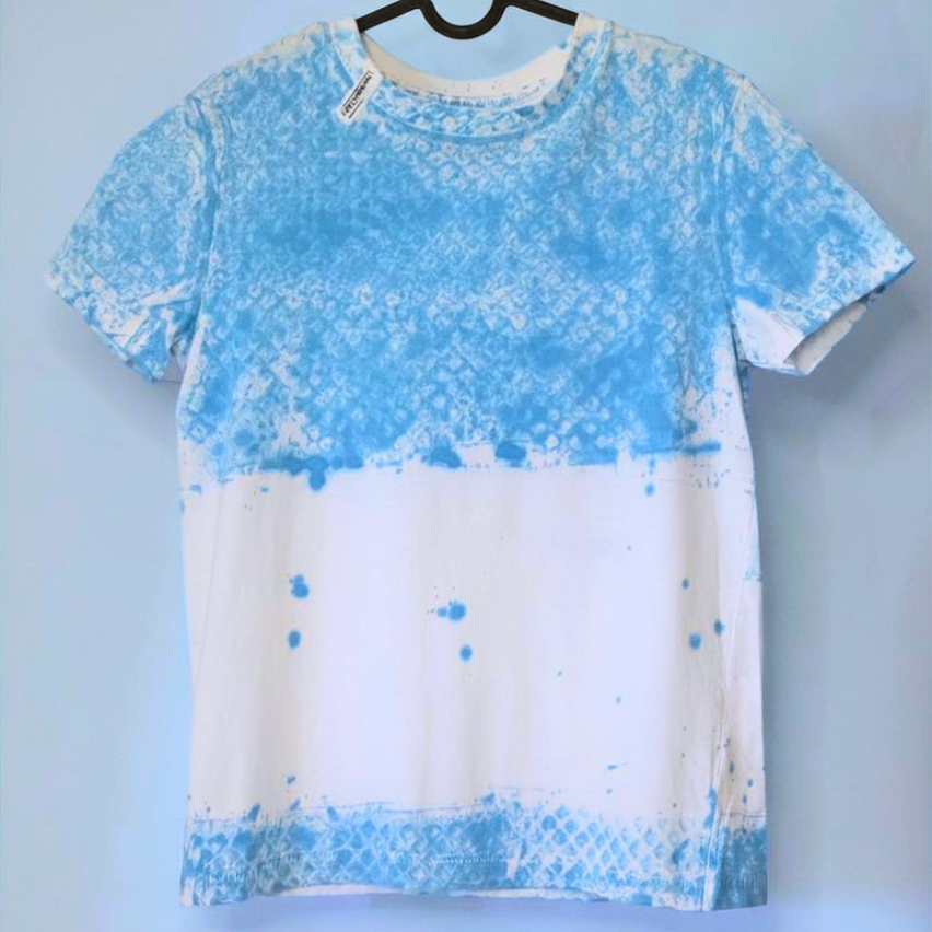 T-SHIRT KALEIDO "BLUE MOSAIC"