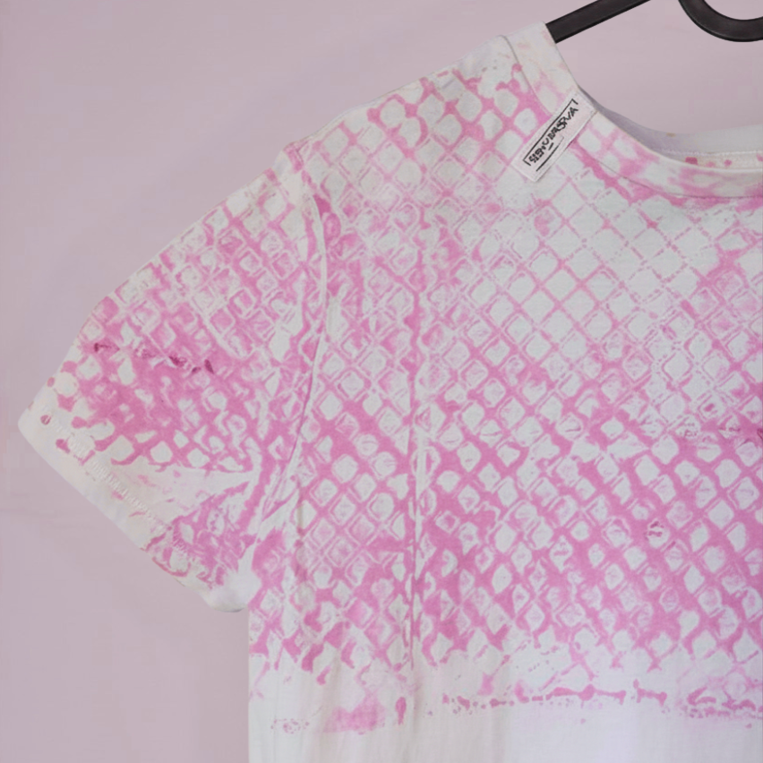 T-SHIRT KALEIDO "PINK MOSAIC"